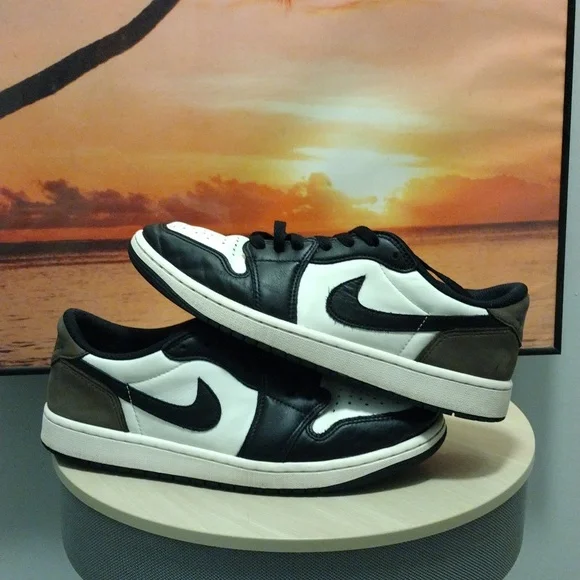 Mens Air Jordan 1 Low Mocha 9.5 - Picture 1 of 9